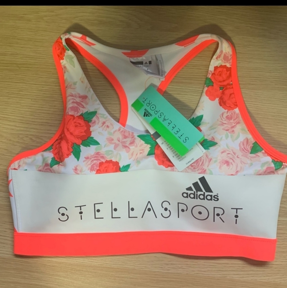NWT Adidas x Stella McCartney sports bra - Picture 3 of 6